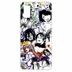 Чохол для Samsung A41 Ahegao anime characters manga - PrintSalon