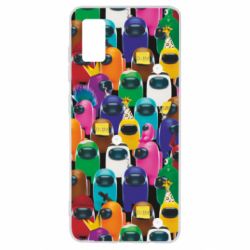 Чохол для Samsung A41 Among Us Astronauts 3D - PrintSalon