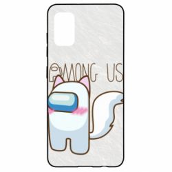 Чохол для Samsung A41 Among us cute cat - PrintSalon