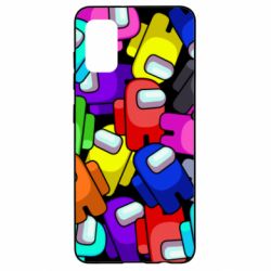 Чехол для Samsung A41 Among us multicolored - PrintSalon