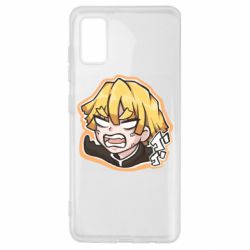 Чехол для Samsung A41 Angry Zenitsu Agatsuma