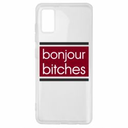 Чехол для Samsung A41 Bonjour bitches - PrintSalon