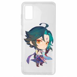 Чехол для Samsung A41 Cute Chibi Xiao - PrintSalon