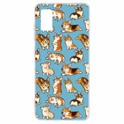 Чохол для Samsung A41 Cute Corgis - PrintSalon