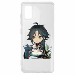 Чехол для Samsung A41 Cяо кушает - PrintSalon