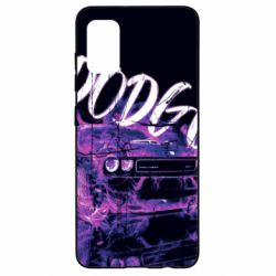 Чехол для Samsung A41 Dodge Art neon