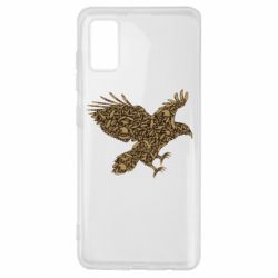 Чехол для Samsung A41 Eagle feather - PrintSalon