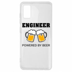 Чехол для Samsung A41 Engineer Powered By Beer - PrintSalon