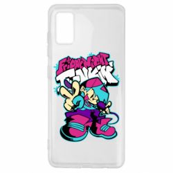 Чехол для Samsung A41 FnF Boy And Logo - PrintSalon