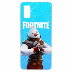 Чехол для Samsung A41 Fortnite Snowman - PrintSalon