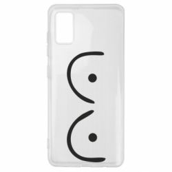 Чехол для Samsung A41 Funny tits - PrintSalon