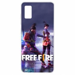 Чохол для Samsung A41 Garena Free Fire Samurai Team-PrintSalon Чохол для Samsung A41 Garena Free Fire Samurai Team