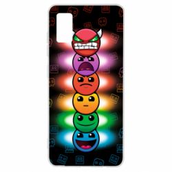 Чохол для Samsung A41 Geometry Dash Levels - PrintSalon