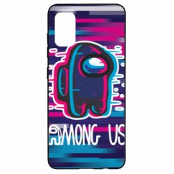 Чехол для Samsung A41 Glitch Among Us - PrintSalon