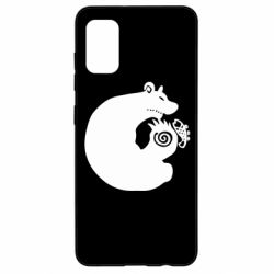 Чехол для Samsung A41 Grizzly’s Sin of Sloth-PrintSalon Чехол для Samsung A41 Grizzly’s Sin of Sloth