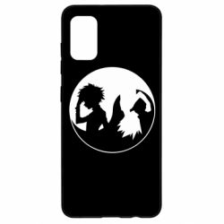 Чехол для Samsung A41 Гун и Киллуа Инь Янь-PrintSalon Чехол для Samsung A41 Гун и Киллуа Инь Янь