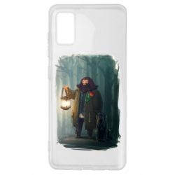 Чехол для Samsung A41 Хагрид в лесу - PrintSalon
