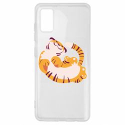 Чехол для Samsung A41 Happy tiger - PrintSalon