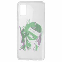 Чехол для Samsung A41 Himiko Toga glitch - PrintSalon
