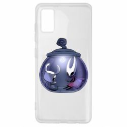 Чехол для Samsung A41 Hollow Knight  and Hornet - PrintSalon