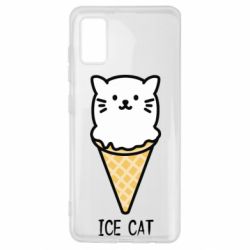 Чехол для Samsung A41 Ice Cat - PrintSalon