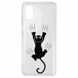 Чохол для Samsung A41 кот когти - PrintSalon