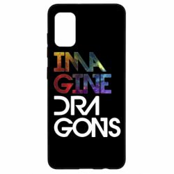 Чехол для Samsung A41 Imagine Dragons and space - PrintSalon
