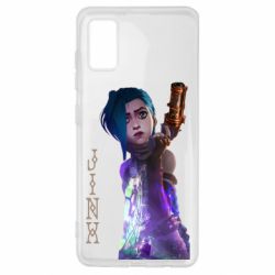 Чехол для Samsung A41 Jinx Arcane-PrintSalon Чехол для Samsung A41 Jinx Arcane