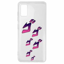 Чехол для Samsung A41 jojo hieroglyphs - PrintSalon