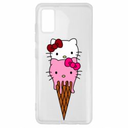 Чехол для Samsung A41 Kitty ice cream - PrintSalon