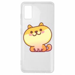 Чехол для Samsung A41 Корги с улыбкой - PrintSalon