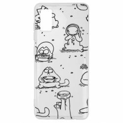 Чохол для Samsung A41 Кіт Саймона - PrintSalon
