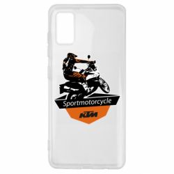 Чехол для Samsung A41 KTM Sportmotorcycle Art - PrintSalon