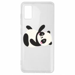 Чехол для Samsung A41 Little panda - PrintSalon