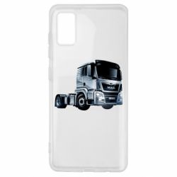 Чехол для Samsung A41 MEN truck - PrintSalon