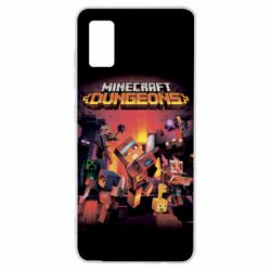 Чехол для Samsung A41 Minecraft Dungeons new - PrintSalon