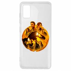 Чехол для Samsung A41 Мир Юрского Периода Доминион-PrintSalon Чехол для Samsung A41 Мир Юрского Периода Доминион