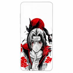 Чехол для Samsung A41 Naruto Itachi Uchiha Art - PrintSalon