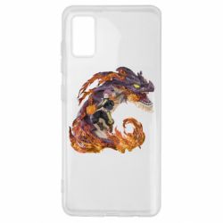 Чехол для Samsung A41 Natsu with a dragon - PrintSalon