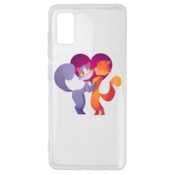 Чохол для Samsung A41 Парочка. Котики - PrintSalon