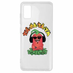 Чехол для Samsung A41 Перец Эдисон и доллары - PrintSalon