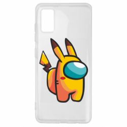 Чохол для Samsung A41 Pikachu Among Us - PrintSalon