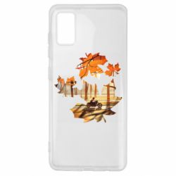 Чехол для Samsung A41 Проезжая осень - PrintSalon
