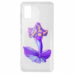 Чехол для Samsung A41 Purple Mermaid Barbie - PrintSalon