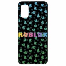 Чехол для Samsung A41 Roblox And Logo 3D - PrintSalon