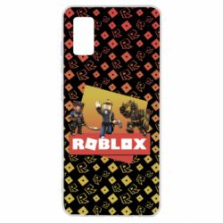 Чехол для Samsung A41 Roblox Heroes 3D - PrintSalon