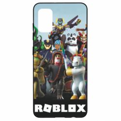 Чехол для Samsung A41 Roblox персонажи - PrintSalon