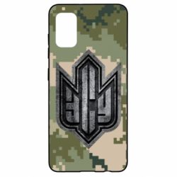 Чехол для Samsung A41 РУССКИЙ ВОЕННЫЙ КОРАБЛЬ ІДІ НА ХУЙ! ВСУ - PrintSalon