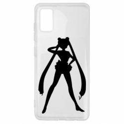 Чохол для Samsung A41 Sailor Moon silhouette - PrintSalon