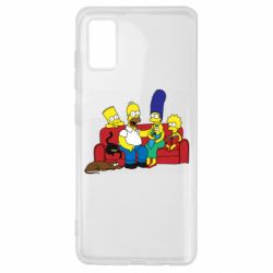 Чехол для Samsung A41 Simpsons At Home-PrintSalon Чехол для Samsung A41 Simpsons At Home